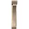 Ekena Millwork Thorton Slat Rough Sawn Bracket w/ Offset Brace, Douglas Fir, 6"W x 26"D x 34"H BKT0604X26X34THR06RDF - alternate 3